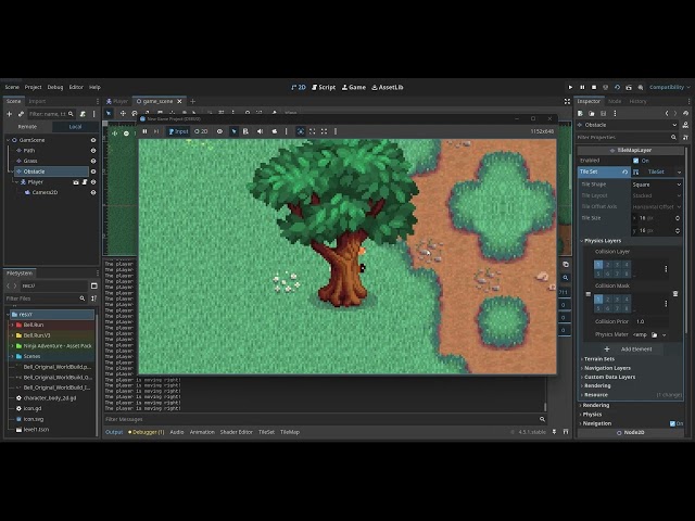 Replacing the Obstacles (Godot)