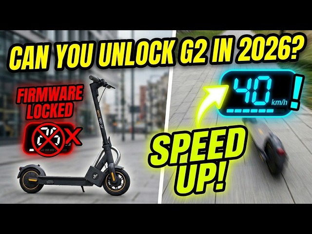 Ninebot MAX G2 Speed Unlock: What Actually Works (Software vs Hardware)