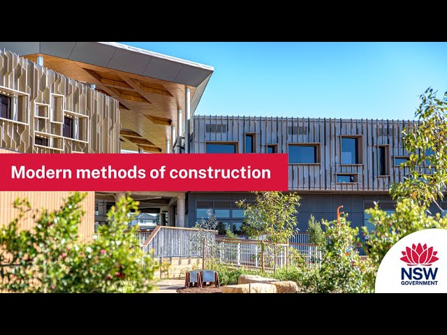 Modern methods of construction