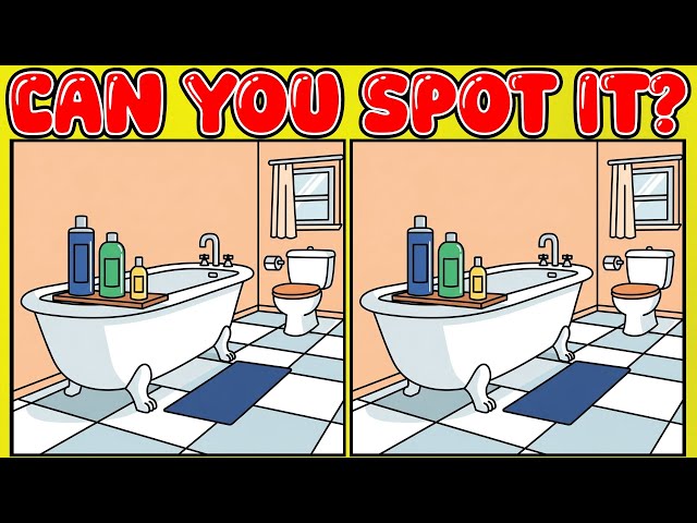 【Spot the difference】🎯 Brain Fitness: HARD 90-Second Challenge
