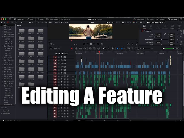 Editing A Feature Film - And How To Stay Organized!
