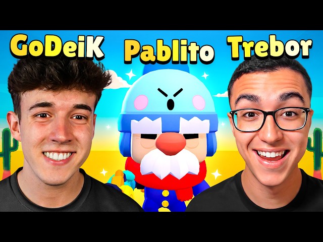 GODEIK, PABLITO AND TREBOR PLAY BRAWL STARS TOGETHER