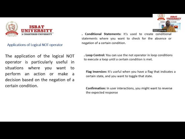 session 5  logical operators in python