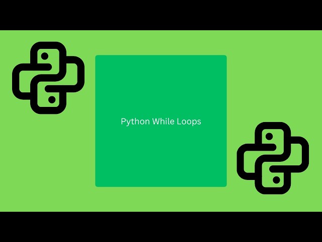 Python Tutorial -- While Loops