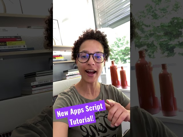 New Apps Script Tutorial