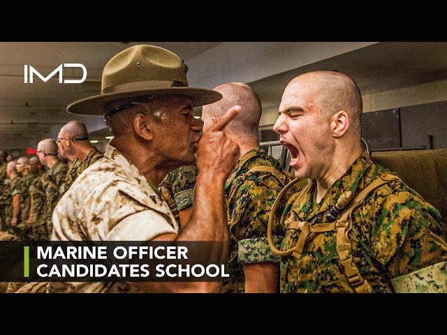 What New Marine Corps Officers Go Through at OCS in Quantico