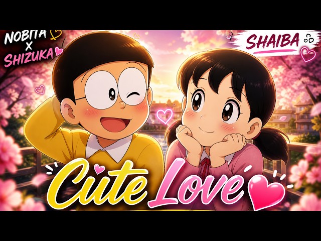 Nobita ❤️ Shizuka | Shaiba Song Edit | Emotional Anime Love Story 💔✨