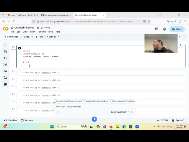 KNN from scratch in numpy