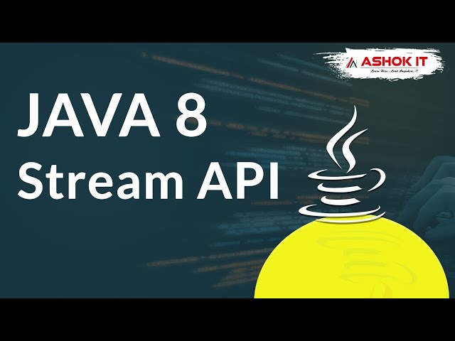 Java 8 Stream API Workshop | Ashok IT