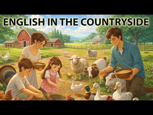 English in the Countryside - Present Continuous Tense