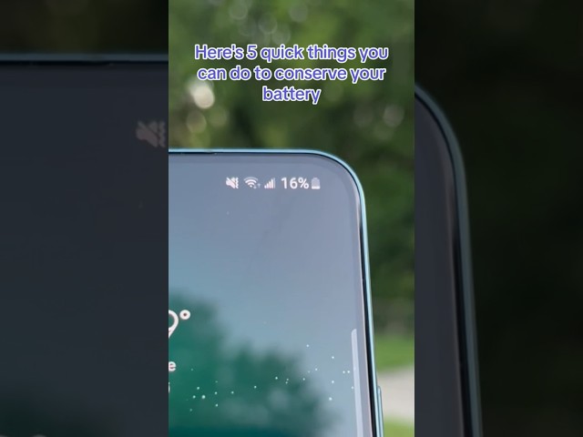 Why is my Android phone dying so fast? #shorts