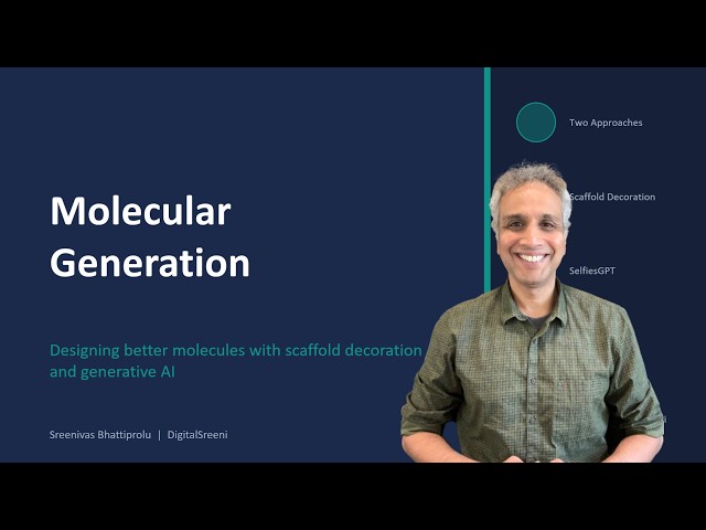 08 - Molecular Generation: Designing better molecules with scaffold decoration and generative AI