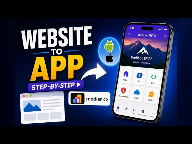How to Convert Any Website Into an Android & iOS App in Minutes