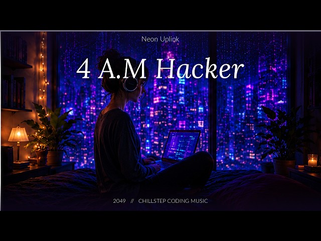 Deep Focus Music — 4 A.M Hacker | Work, Study & Coding · Chillstep [1 Hour]