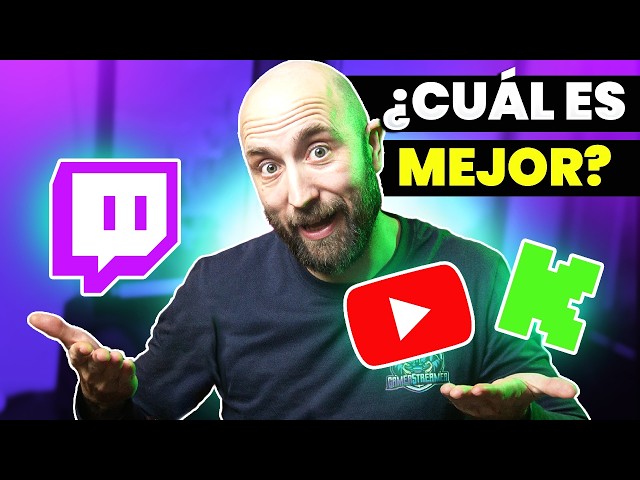 PLATAFORMAS PARA HACER STREAMING ¿Cuál es Mejor en 2024?  🎮 Mejor Plataforma para DIRECTOS