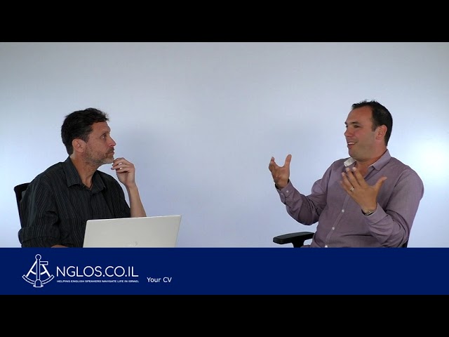 Expert Advice To Help English Speakers Find a Job in Israel - Richard Binstock