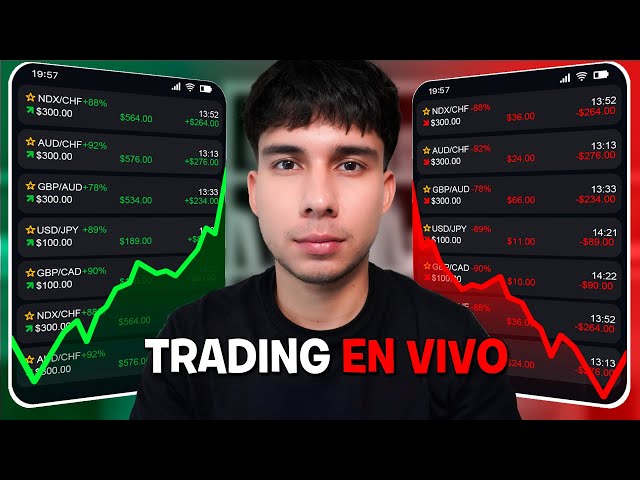 El Mejor Trader del ORO Opera en VIVO! Solo se vale GANAR
