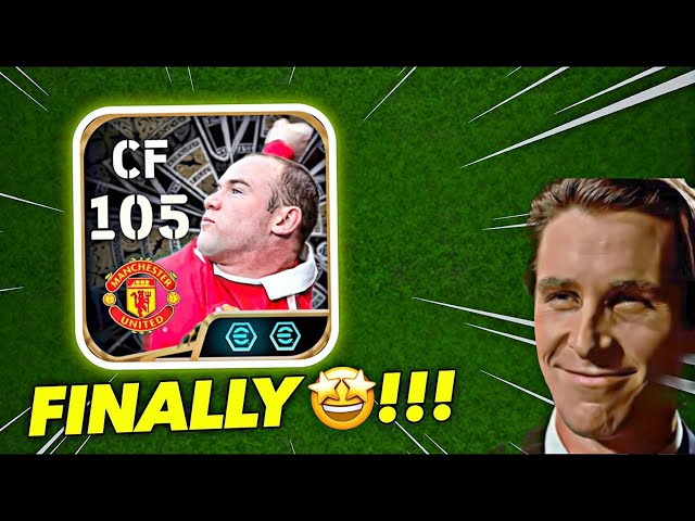 FINALLY 🤩 FREE 105 WAYNE ROONEY REVIEW EFOOTBALL 🔥...