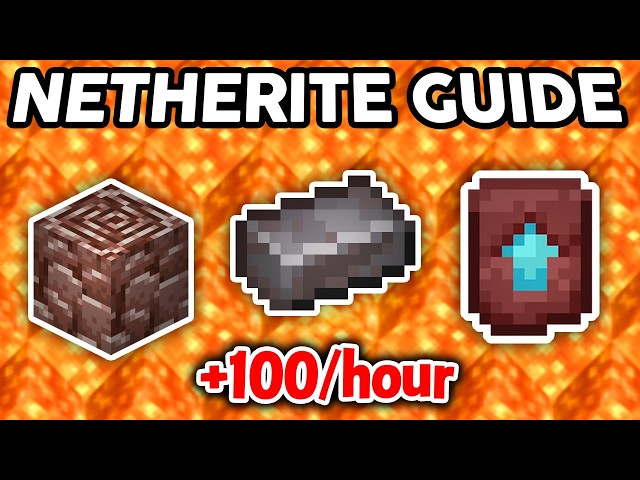 Ultimate Minecraft 1.21 Netherite Mining/Ancient Debris Guide