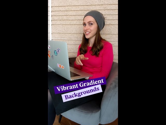 How to Create Trendy and Colorful Gradient Backgrounds 🌈 🎨 in Elementor #shorts
