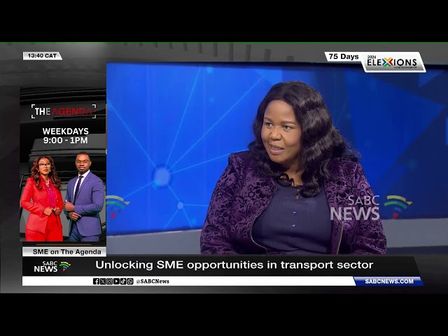 SME on The Agenda | Unlocking SME opportunities in the transport sector with Maphefo Anno-Frempong