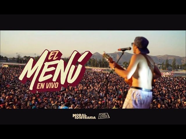 Moral Distraída - El Menú (En vivo)