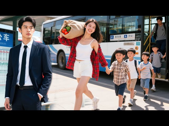 CEO Fell In Love At First Sight With Rural Single Mom, But Didn't Realize That Her 4 Kids Were Own!