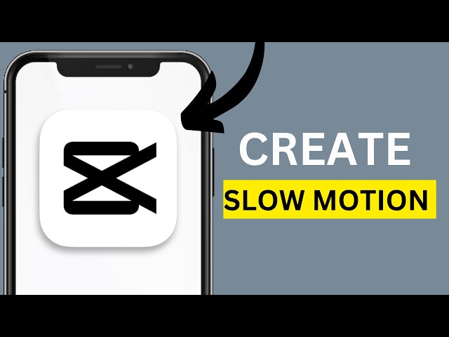 HOW TO CREATE SLOW MOTION EFFECT IN CAPCUT MOBILE