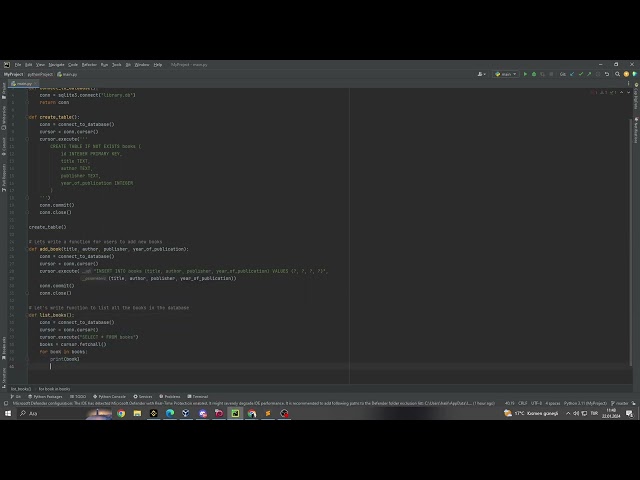 Building a Library Management System with Python and SQLite - A Beginner's Guide