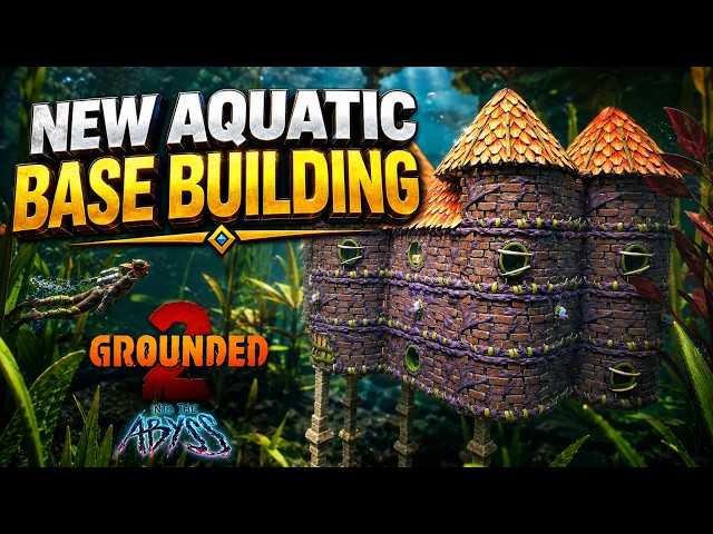 Grounded 2 NEW Underwater Base Building & Ziplines