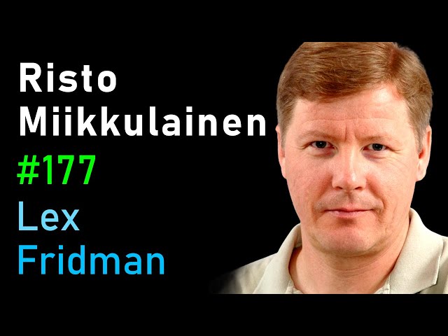 Risto Miikkulainen: Neuroevolution and Evolutionary Computation | Lex Fridman Podcast #177