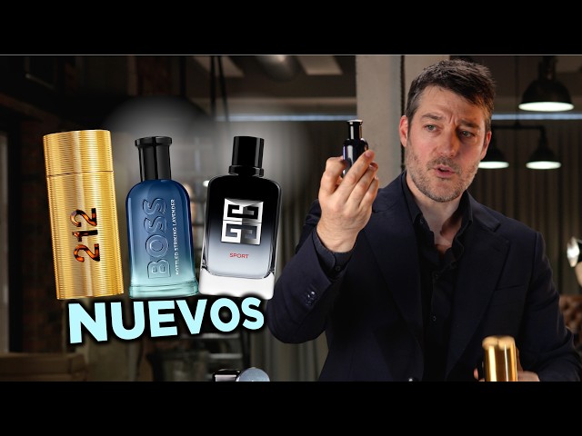 212 Parfum, Boss S. Lavender y Givenchy Soc. Sport