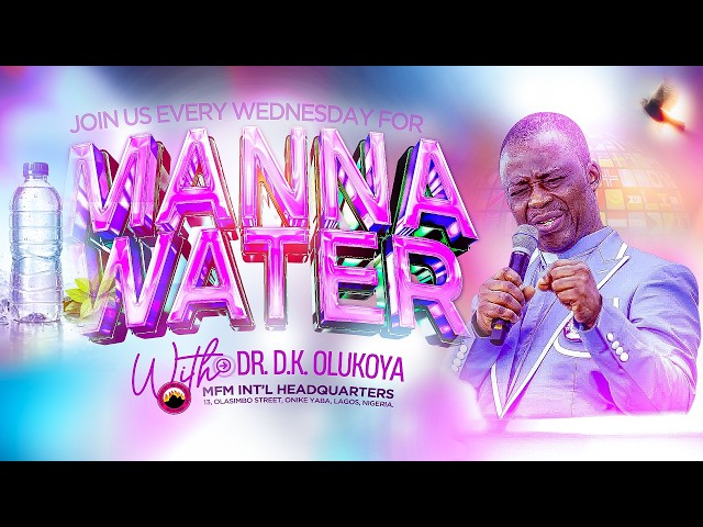 MFM Manna Water LIVE 🔴 | September 9, 2026 | Dr. D.K. Olukoya | MFM Worldwide