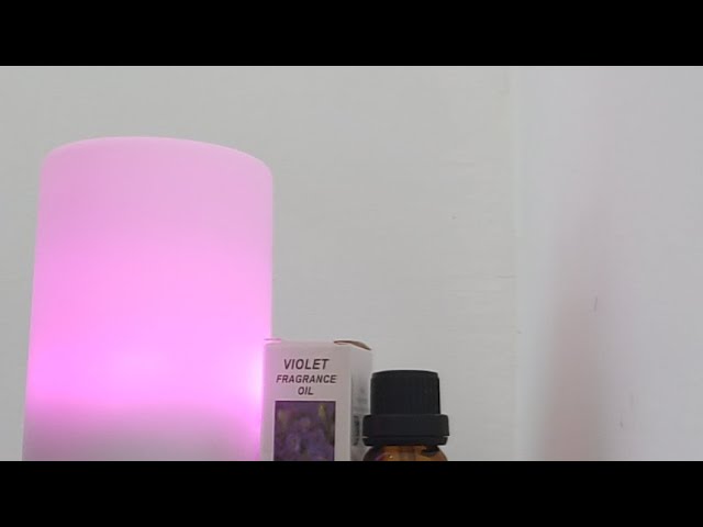 Violet Essential Oil + Diffuser = Relieve Stress
