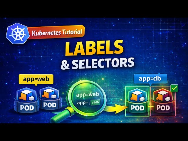 Day 9 | Kubernetes Labels & Selectors Explained | Hands-On Practical Tutorial