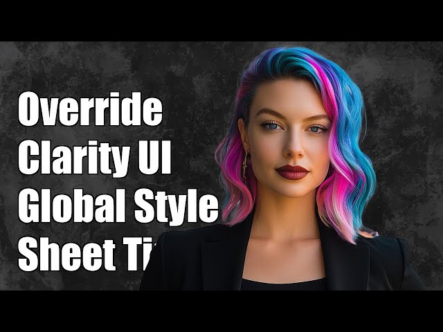 override clarity-ui.min.css with global style sheet