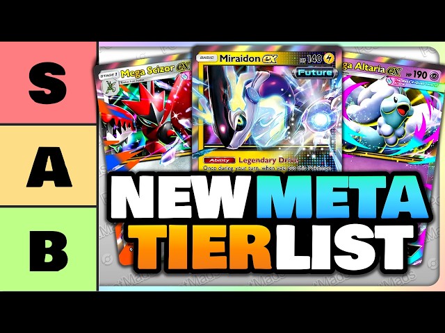 NEW META TIERLIST - Ranking ALL The New BEST DECKS!!! | Pokemon TCG Pocket