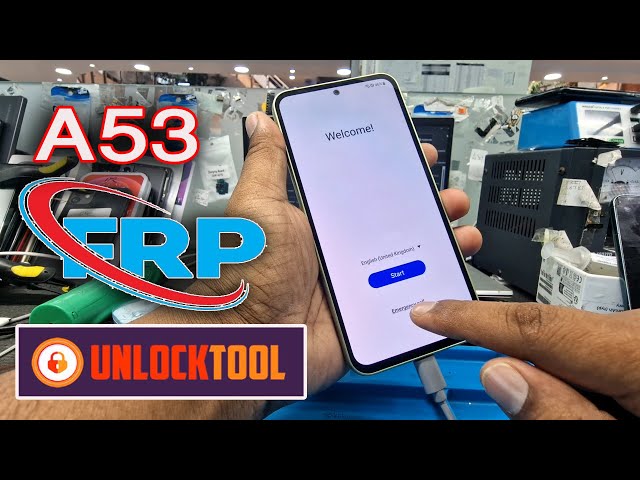 Samsung Galaxy A53 FRP Bypass unlock tool