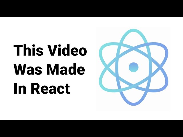 This Video Was Made With React - Remotion #shorts