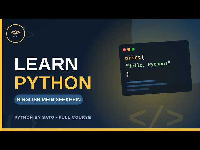 EXCEPTION HANDLING IN PYTHON | BASIC TO ADVANCE | PART 9 | PYTHON BY SATO