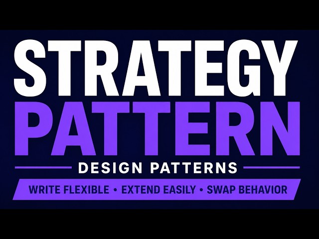 Stop Writing Giant Switch Statements - Strategy Pattern Explained
