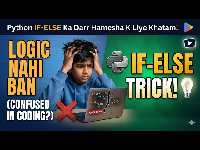 Python If Elif Else Statements Explained Simply 🤫| Make Decisions in Python 2026|Master Python class
