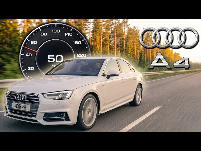 Audi A4 B9 Acceleration Battle | From 1.4 TFSI to RS4 Competition