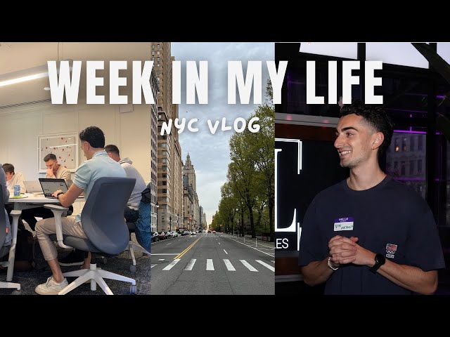 Week in my life in Tech Sales | NYC VLOG (offsite, meet-up, pitching)