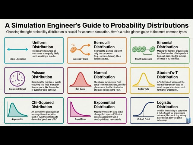 Fundamentals of Simulation | EP01 Probability Distribution | Umansimz
