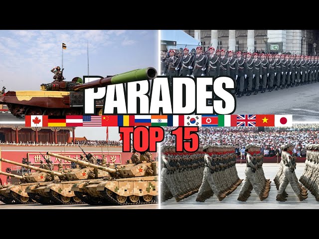 Top 15 Most Disciplined Military Parades in the World