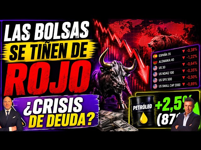DIRECTO.BOLSAS TEÑIDAS DE ROJO. ¿CRISIS DE DEUDA? EL PETROLEO VUELA  HASTA 87$. ITURRALDE MENDEZ