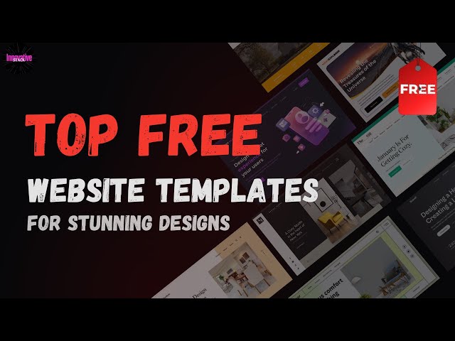 🔥 Best Free Website Templates for Web Developers