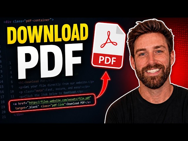 How to Download Embedded PDF From Website - Full Guide