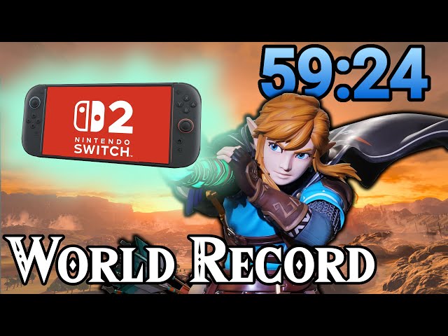 TotK Glitchless Any% Switch 2 Edition 59:24 (no amiibo) [Former WR]